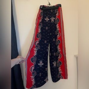 Wide Leg Palazzo Pants